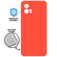 Capa Motorola Moto Edge 30 Fusion - Cover Protector Goiaba